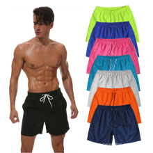 Custom Wholesale Summer Plain Quick Dry Men Trunk Short Pants Trackshorts Swimpant Printing Swimming Board Beach Short for Men